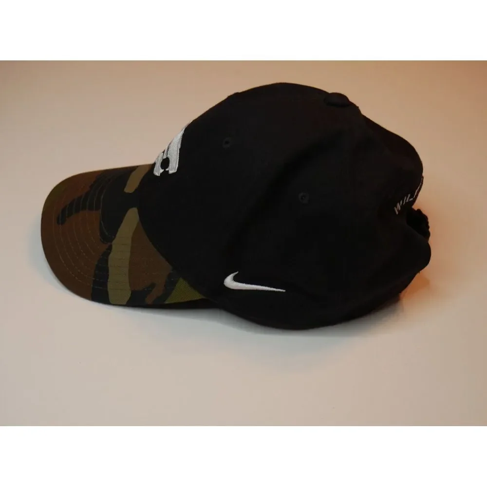 K-State Hat Nike Camo USA Flag Wildcats Legacy91 Military Kansas State KSU Strap